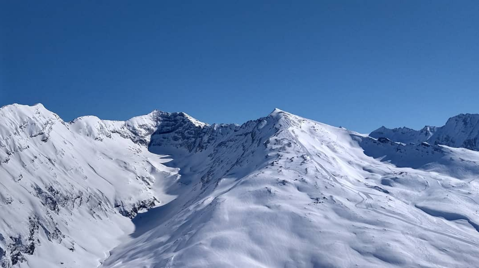 Blick in das große Fleißtal mit Gjaidtroghöhe vom Schareck aus